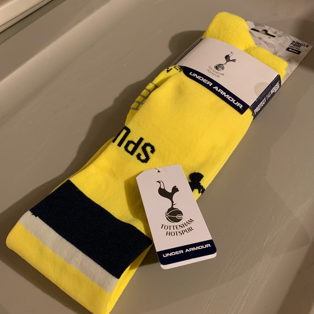 Under Armour Tottenham Hotspurs football soccer Nike premier socks third jersey